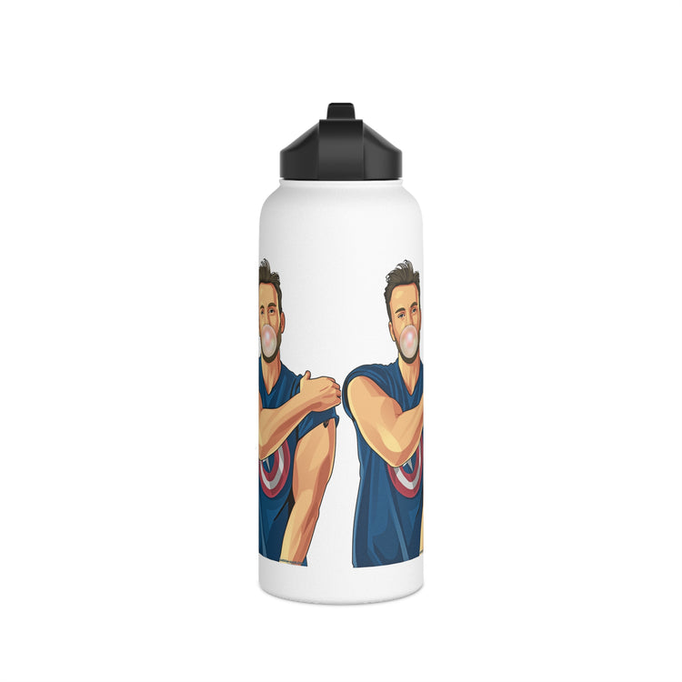 Chris Evans Water Bottle - Fandom-Made
