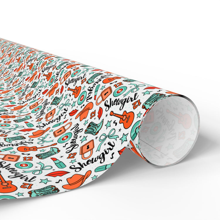 Country Showgirl Wrapping Paper