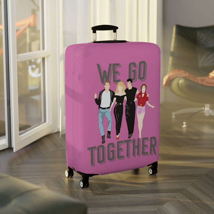 We Go Together Luggage Cover - Fandom-Made