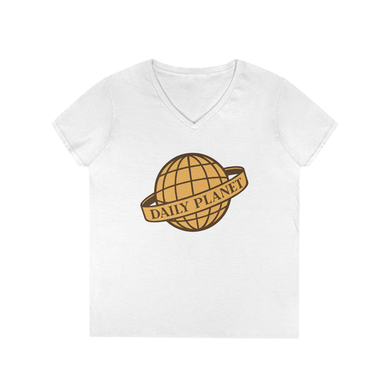Daily Planet V-Neck Tee - Fandom-Made
