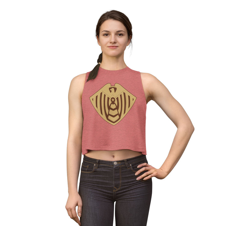 Soldier Boy Shield Women's Crop Top - Fandom-Made