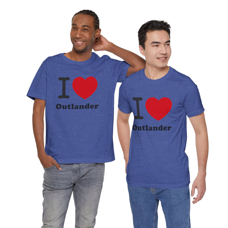 I Love Outlander T-Shirt - Fandom-Made