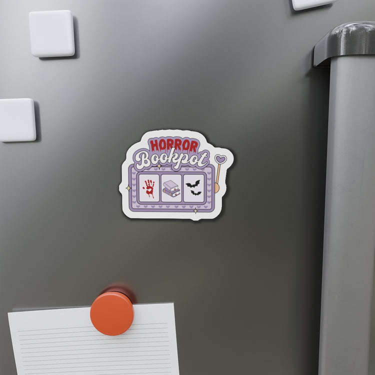 Horror Bookpot Die-Cut Magnet - Fandom-Made
