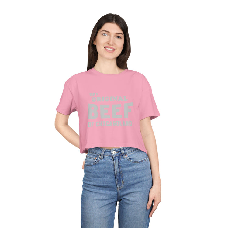 The Original Beef Crop Top - Fandom-Made