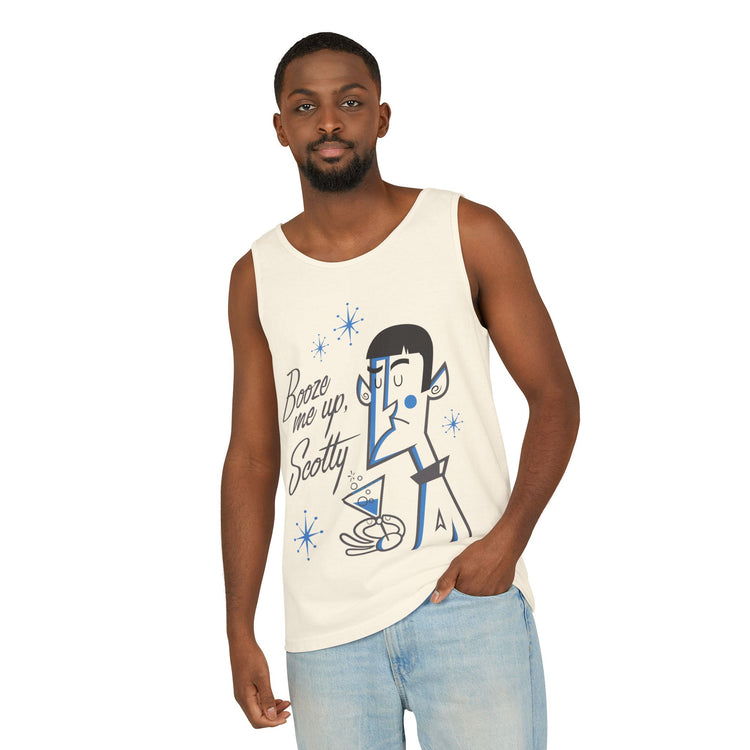 Booze Me Up Scotty Tank Top - Fandom-Made