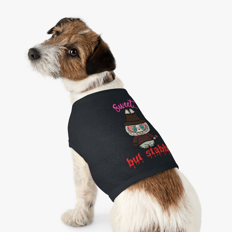 Sweet But Stabby Pet Tank Top - Fandom-Made