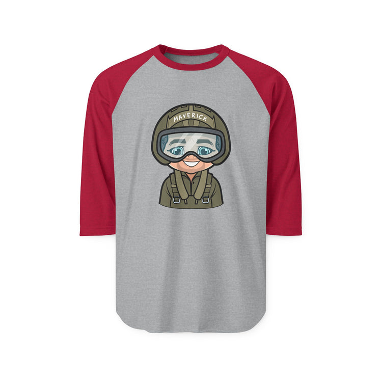 Maverick 3/4 Raglan Shirt - Fandom-Made