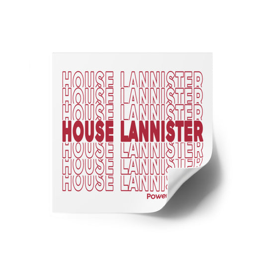 House Lannister Square Sticker