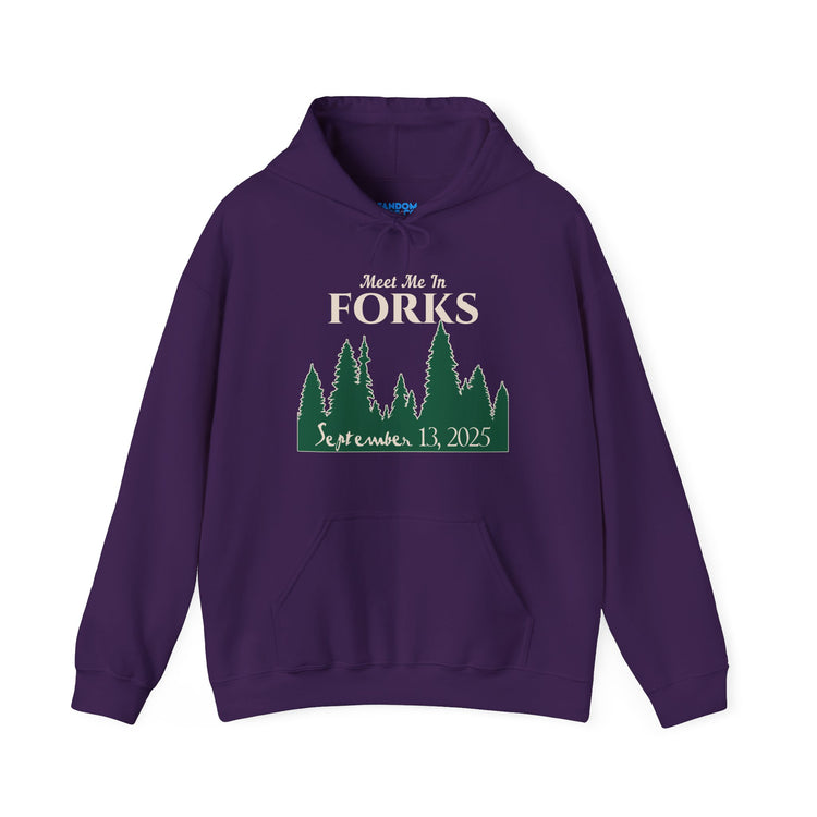 Meet Me In Forks Hoodie - Fandom-Made