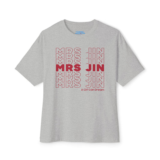 Mrs. Jin Unisex Oversized Boxy Tee