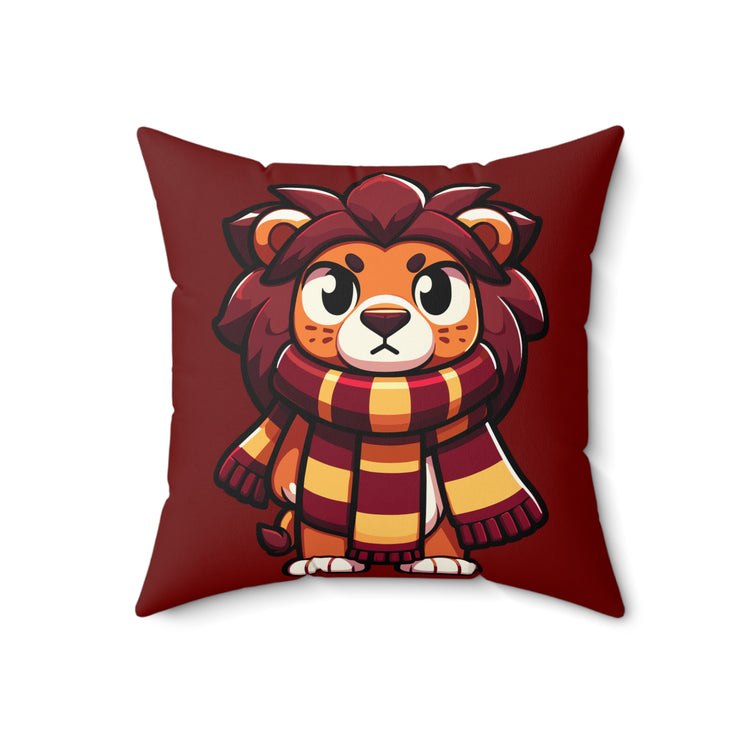 Gryffindor Mascot Square Pillow - Fandom-Made
