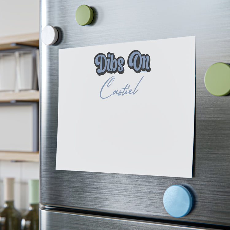 Dibs On Castiel Post-it® Note Pads - Fandom-Made