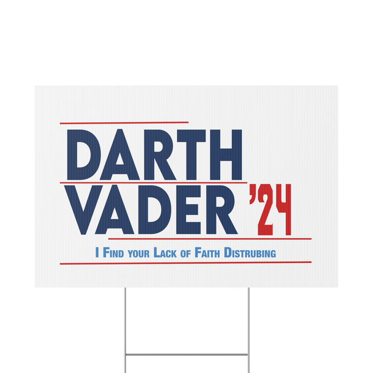 Darth Vader 2024 Plastic Yard Sign - Fandom-Made