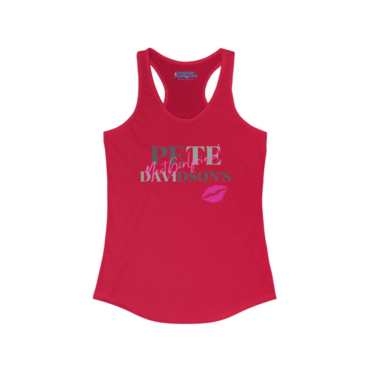 Pete Davidson's Next Girlfriend Racerback Tank - Fandom-Made