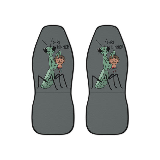 Girl Dinner Car Seat Cover - Fandom-Made