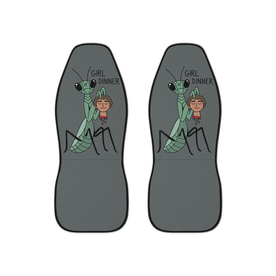 Girl Dinner Car Seat Cover - Fandom-Made