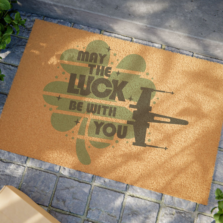Luck Be With You Doormat - Fandom-Made