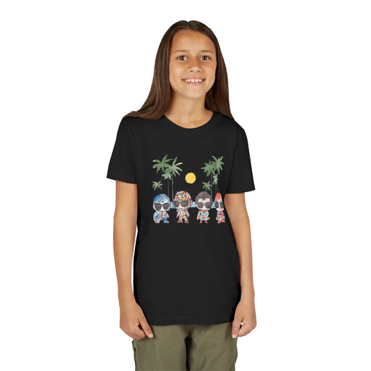 Summertime Heroes Youth Tee - Fandom-Made