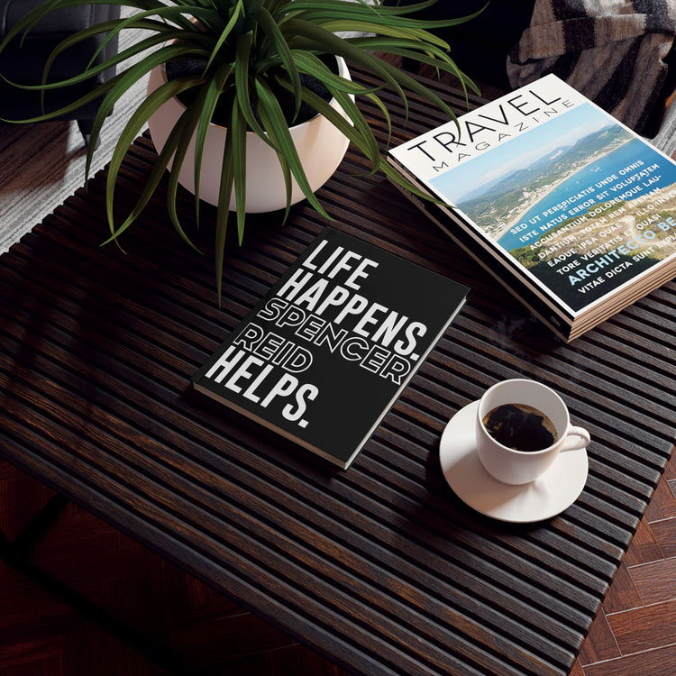 Life Happens Spencer Reid Helps Journal