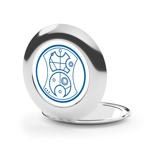 Hello Sweetie in Gallifreyan Compact Mirror - Fandom-Made