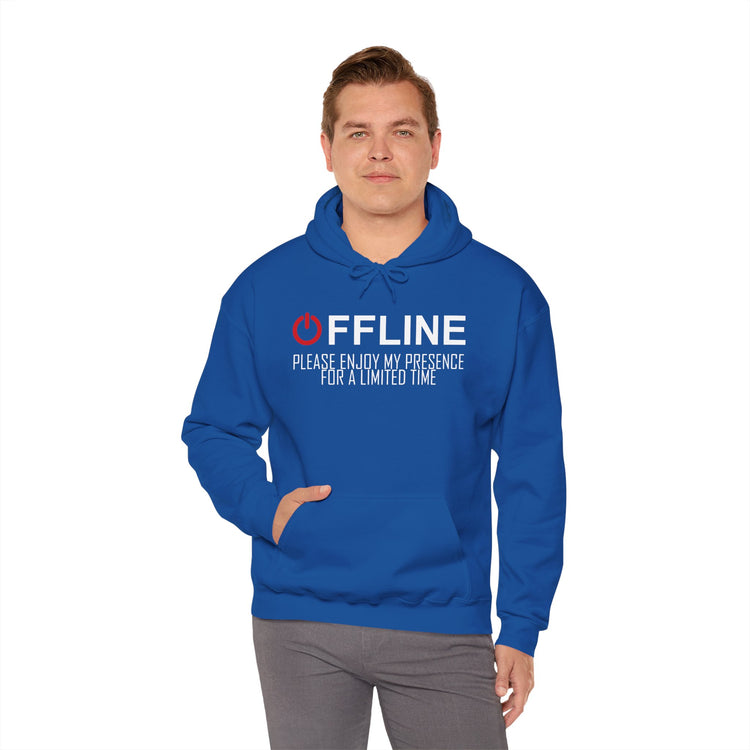 Offline Unisex Hoodie - Fandom-Made