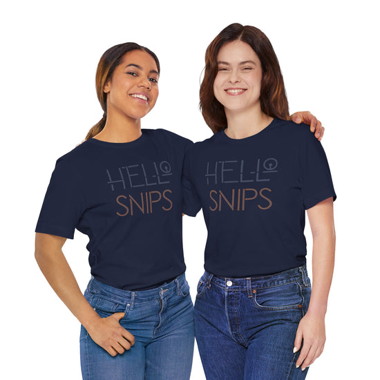 Hello Snips T-Shirt - Fandom-Made