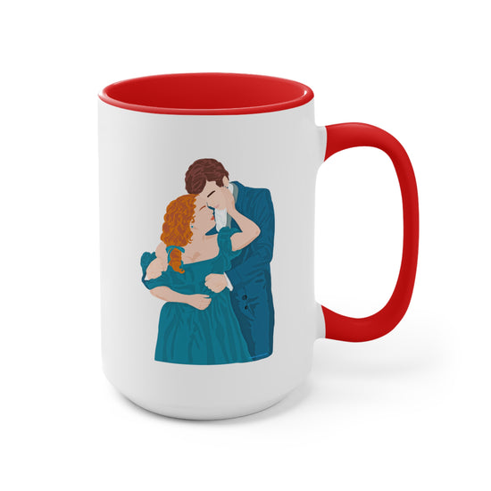 Penelope Featherington and Colin Bridgerton Mugs - Fandom-Made
