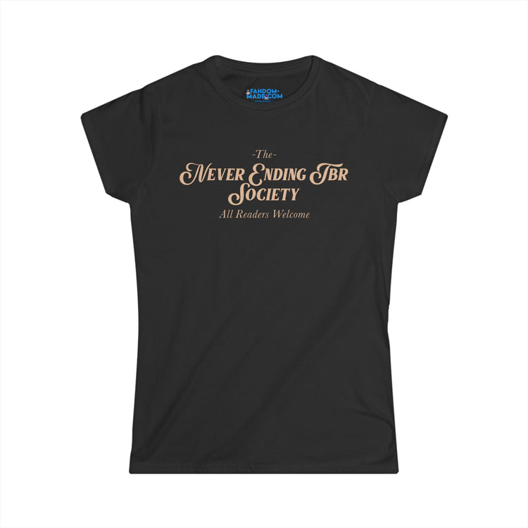 To Be Read Society T-Shirt - Fandom-Made