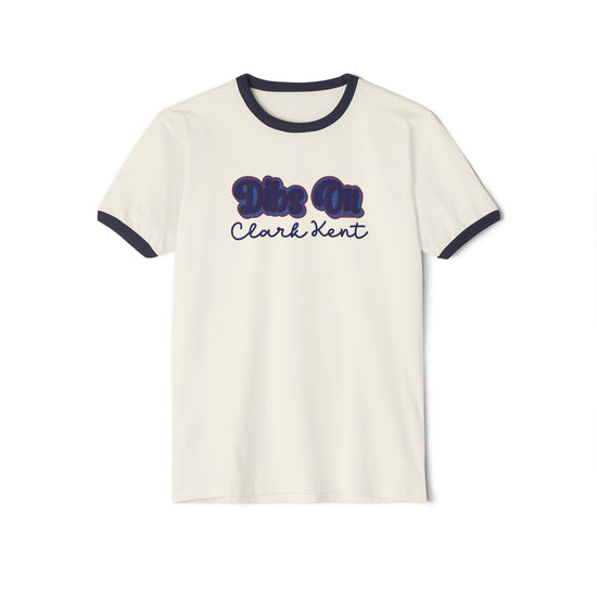 Dibs On Clark Kent Ringer T-Shirt - Fandom-Made