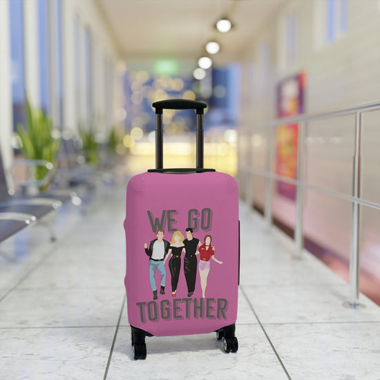 We Go Together Luggage Cover - Fandom-Made