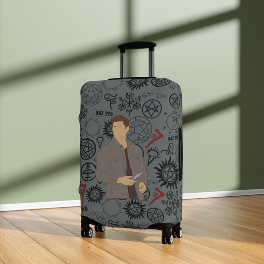 Dean Winchester Luggage Cover - Fandom-Made