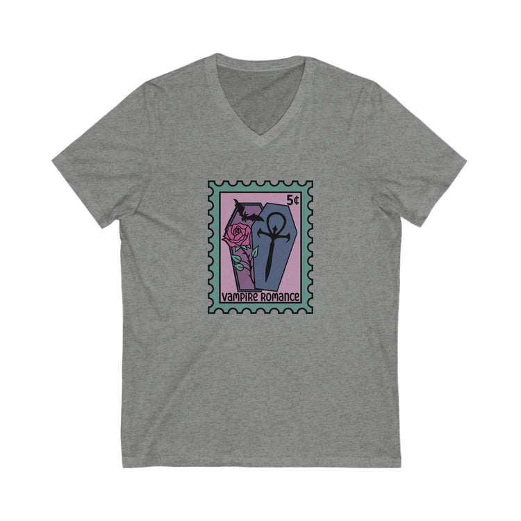Vampire Romance V-Neck Tee - Fandom-Made
