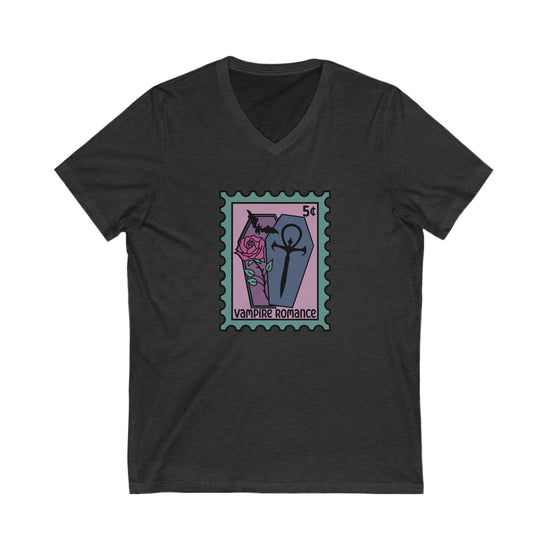 Vampire Romance V-Neck Tee - Fandom-Made