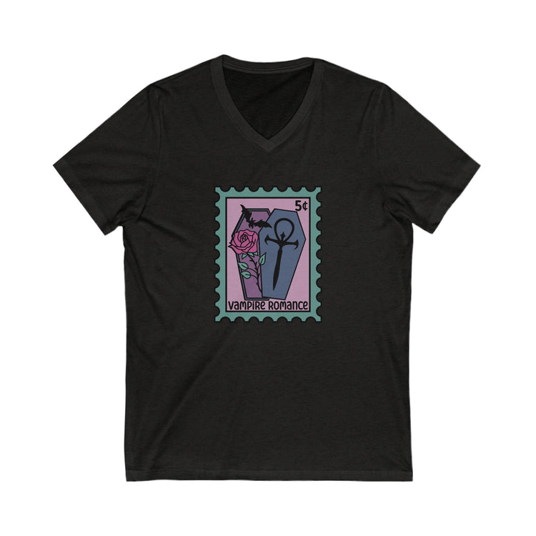 Vampire Romance V-Neck Tee - Fandom-Made