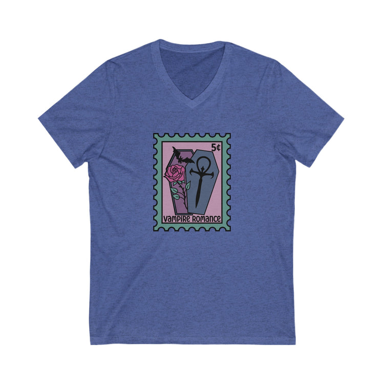 Vampire Romance V-Neck Tee - Fandom-Made