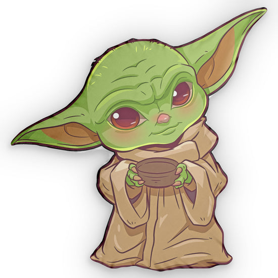Grogu-Shaped Pillow - Fandom-Made