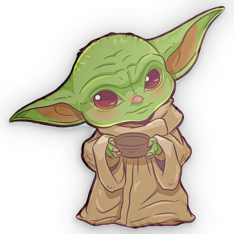 Grogu-Shaped Pillow - Fandom-Made
