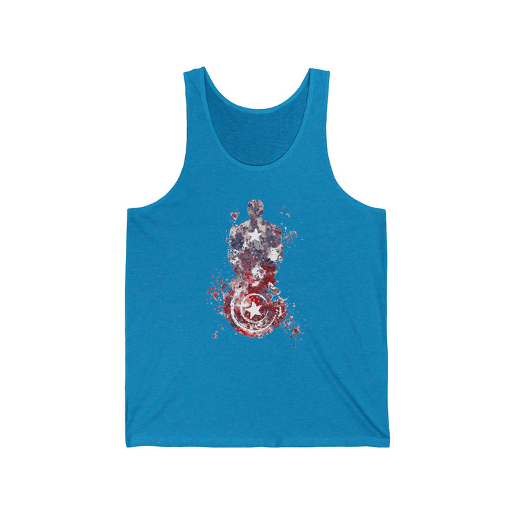 Captain America Unisex Tank Top - Fandom-Made