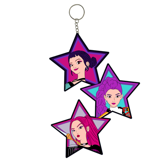 Huntrix Mini Plush Keychain - Fandom-Made