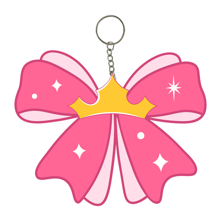 Aurora Bow Mini Plush Keychain