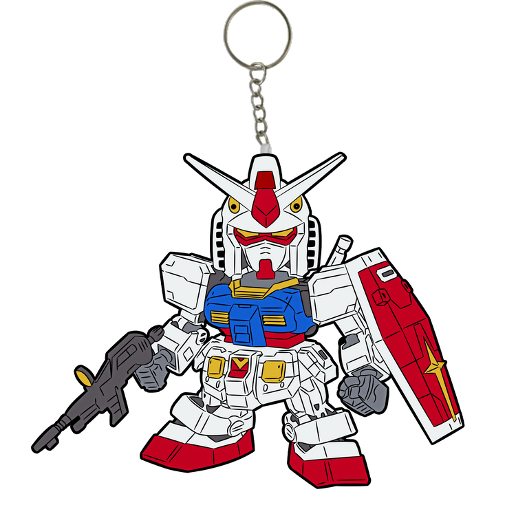 Gundam Time Mini Plush Keychain