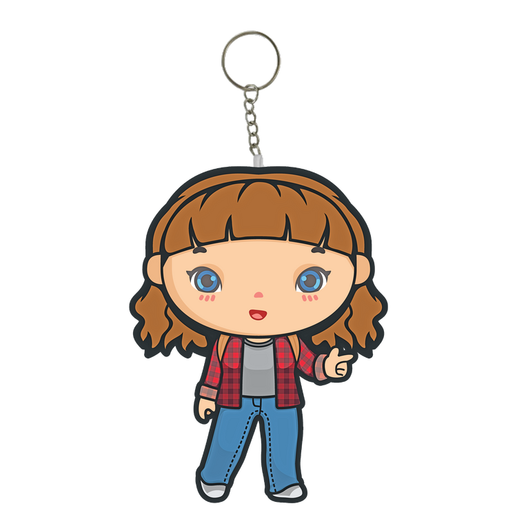 Eleven Mini Plush Keychain