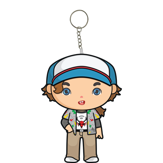 Dustin Henderson Mini Plush Keychain - Fandom-Made