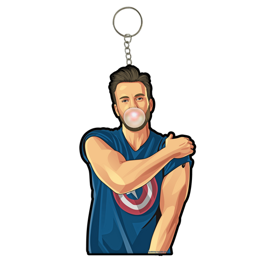 Chris Evans Mini Plush Keychain - Fandom-Made