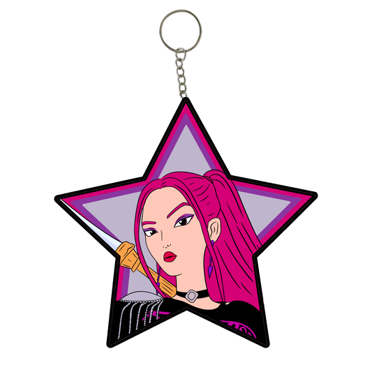 Mira Star Mini Plush Keychain - Fandom-Made