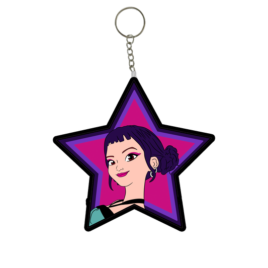 Zoey Star Mini Plush Keychain - Fandom-Made