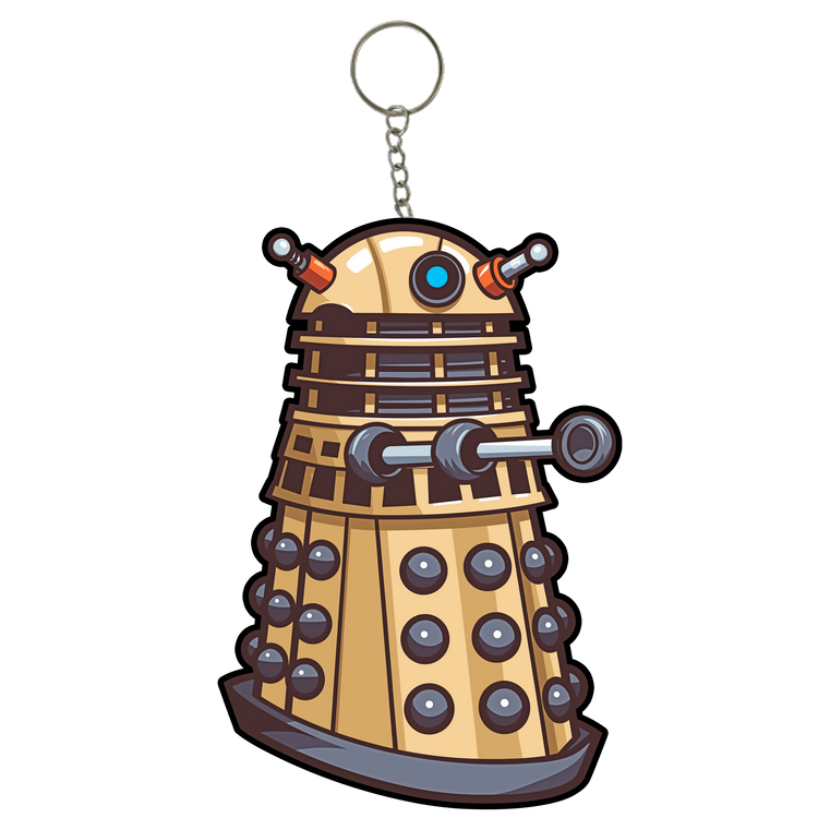 Dalek Mini Plush Keychain
