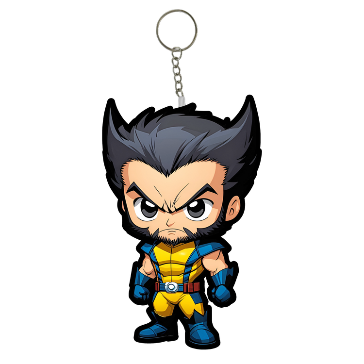 Wolverine Mini Plush Keychain