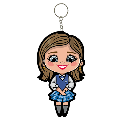 Rory Gilmore Mini Plush Keychain - Fandom-Made