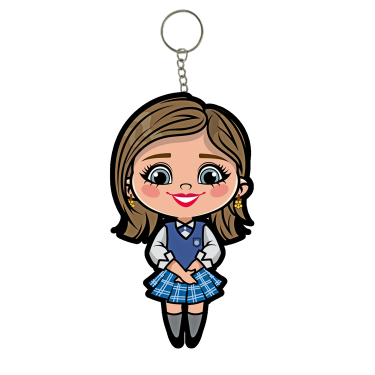 Rory Gilmore Mini Plush Keychain